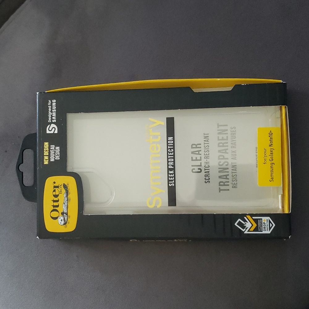 Otter Clear Scratch Resistant Transparent Phone Case for Samsung Galaxy Note 10+